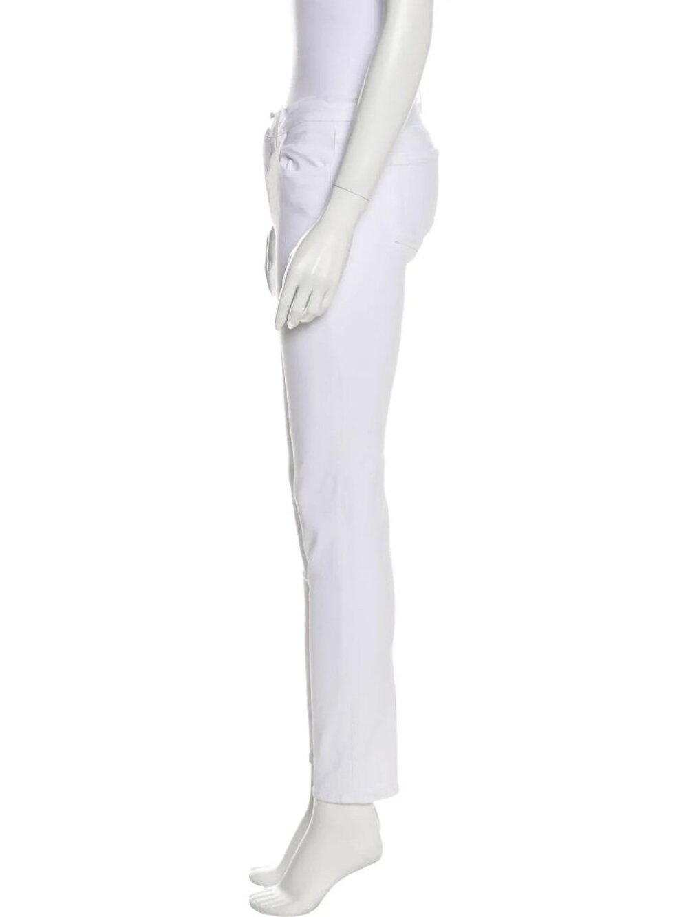 J Brand 811 White Mid-Rise Skinny Jeans 27 - Picture 2 of 9